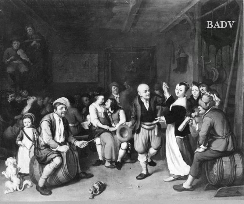 Ballo contadino in una taverna - Führermuseum